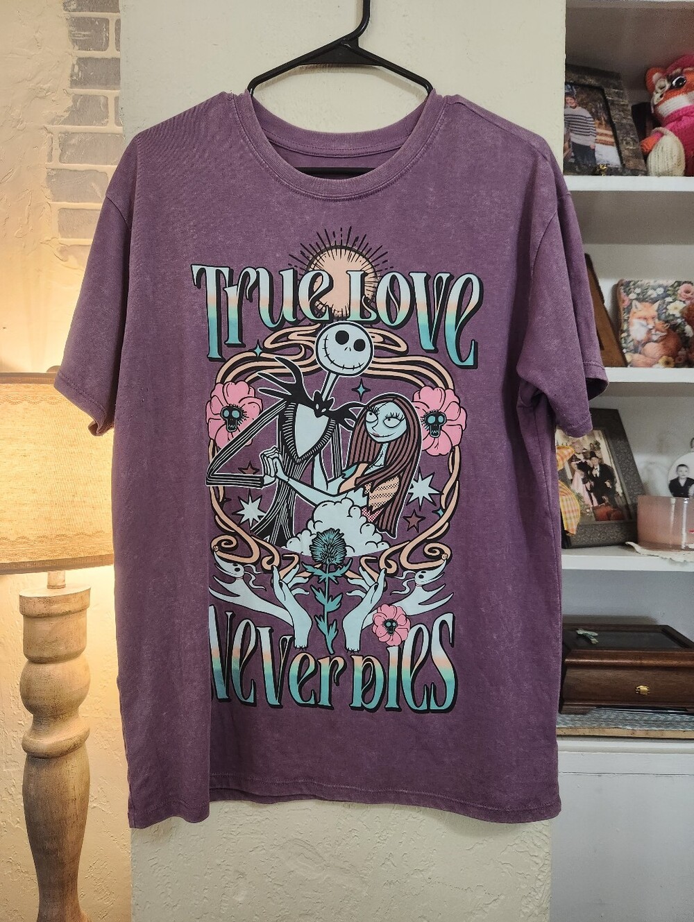 Tim Burton Nightmare Before Christmas Disney Short Sleeve T-shirt Size Meduim